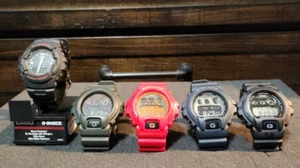 G-SHOCK CASIO LOT QTY:5 G-6900KG-3 DW-6900CB-4 DW-6900HM-2 DW-6900MC-6 G-100-1Bv - Picture 1 of 23