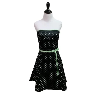 Vestido para mujer Jessica McClintock para Gunne Sax sin tirantes talla 7/8 Foto 1 de 4