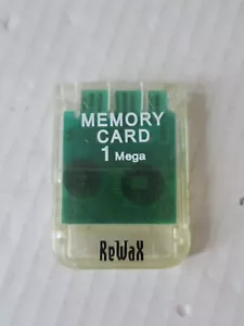 MEMORY CARD 1 MEGA pour PLAYSTATION - Picture 1 of 1