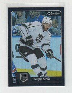 16/17 OPC Los Angeles Kings Dwight King Black Rainbow card #149 Ltd #77/100