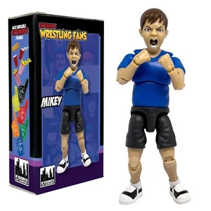 Ultimate Wrestling Crowd Fan Figures for WWE & AEW Wrestling Figures: Mikey - Picture 1 of 4