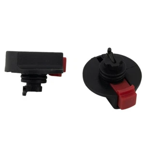 Black+Red Switch for GBH 224 226 DRE Hammer Drill Plastic Knob Set of 2 - Picture 1 of 11