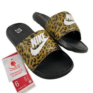 Nike Victoria One Slide Sandals Leopard Print CN9676-700 Women’s Size 6 - Picture 1 of 9
