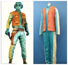 Star Wars Greedo Cosplay Costume Custom Made //XGU4