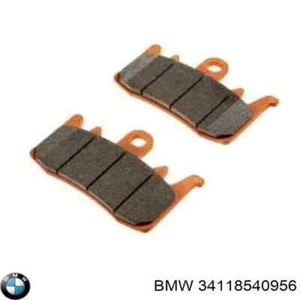 GENUINAS NUEVAS PASTILLAS DE FRENO DELANTERAS BMW - 34118540956 - Imagen 1 de 1