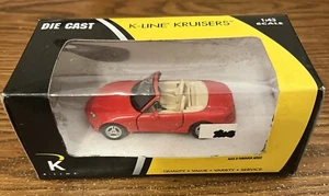 Mazda MX-5, 1/43, K-Line Kruisers, red with tan interior, NIB - Picture 1 of 3