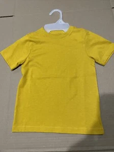 Wonder Nation Short Sleeve Kid Tough T-Shirt Yellow Size XS (4-5) New - Picture 1 of 5