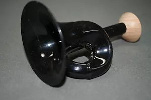 Stethoskop Hörrohr Hearing Pipe Hörverstärker 13 cm Metall schwarz lackiert - Bild 1 von 6