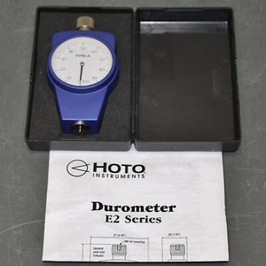 Hoto Instruments Durometer Tester E2-A, Type Shore A, 0-100 Hardness, Dial - Picture 1 of 8