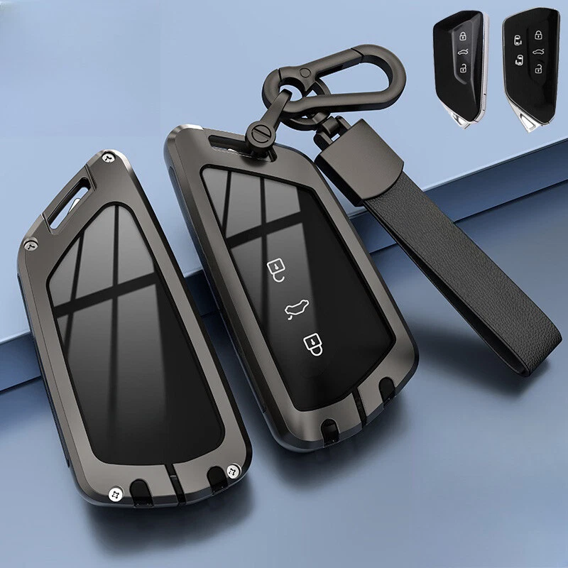For VW ID.3 ID.4 GTI GTD Ateca Golf 8 Skoda Zinc Alloy TPU Car Key Case Cover - Image 1 of 4