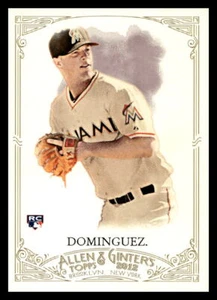 2012 Topps Allen & Ginter #344 Matt Dominguez RC, SP Miami Marlins - Picture 1 of 2