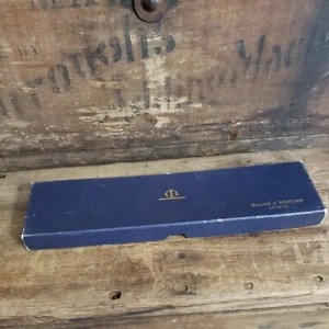Vintage Baume & Mercier Watch Box and Case ONLY ~~ EMPTY ~~ - Picture 1 of 15
