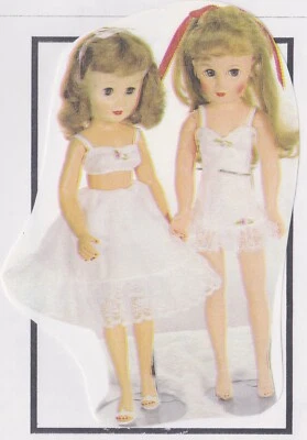 Basic Lingerie Sewing Pattern 21" Cissy Madame Alexander COPY