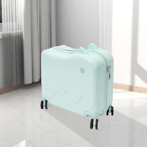 18 Zoll Kinder Aufsitzkoffer Kindergepäck Koffer Rollgepäck mit Schloss 37L - Bild 1 von 17
