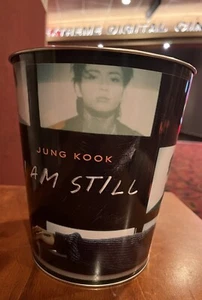 Jung Kook BTS I Am Still Movie Popcorn Bucket Tin Official Merchandise - Picture 1 of 8