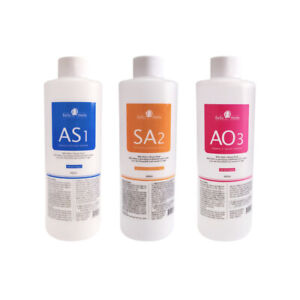 Aqua Hydra Machine Peeling Solution Facial Serum AS1 / SA2 / AO3  Set of 3
