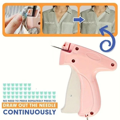 Quick Clothing Fixer Consulbe Quilt Tacking Gun Micro Stitch For Sewing Machine - Image 1 of 4