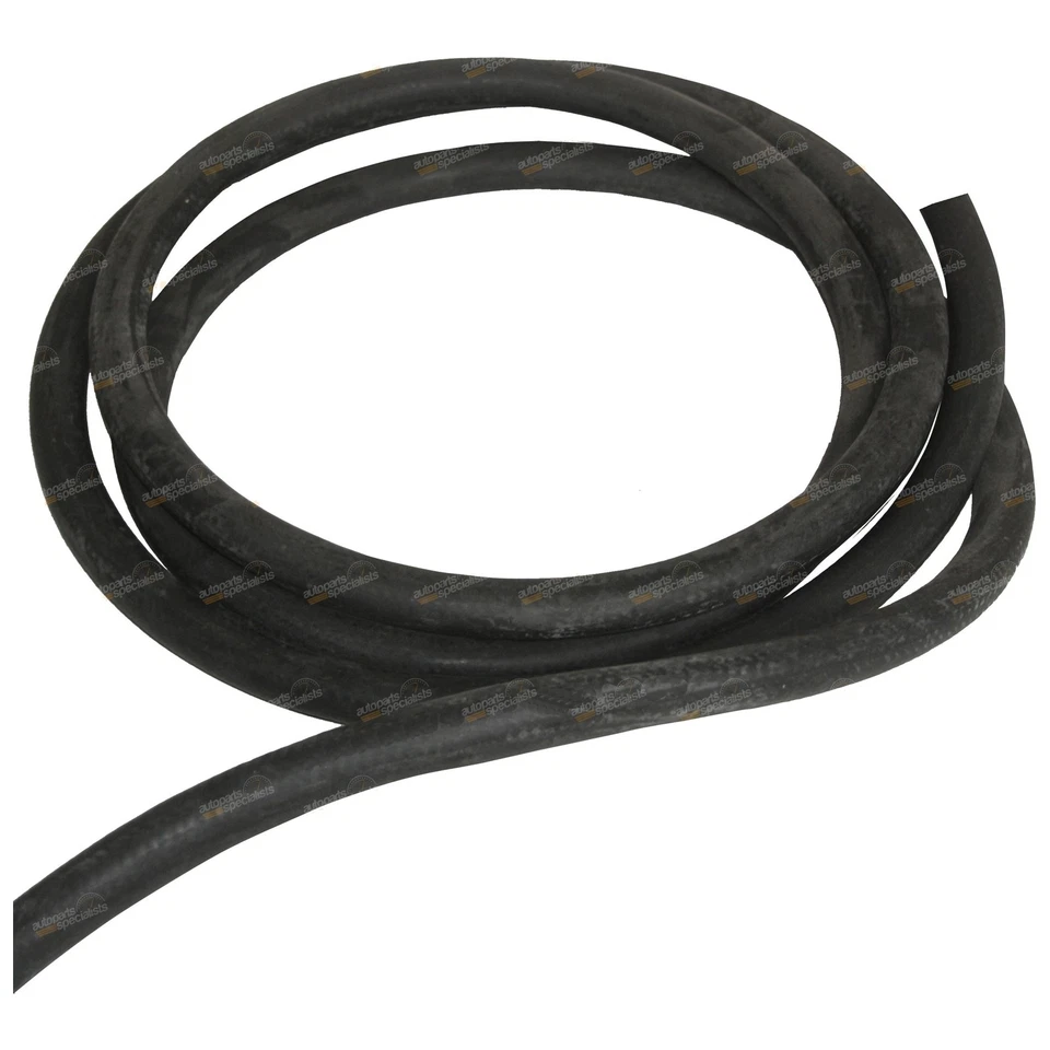 Black Rubber Fuel Hose 3/8" 10mm ID x 1m Length Cut to Order (Petrol or Diesel) - image 1 of 1