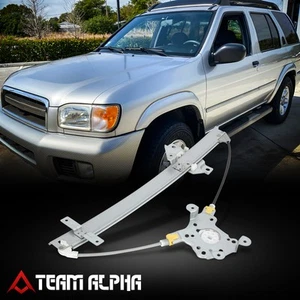 Fits 1996-2004 Pathfinder/QX4 Front Left Power Window Regulator [without Motor] - Picture 1 of 6
