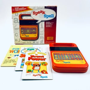 Vintage SPEAK & SPELL Texas Instruments Electronic 1978 1980 USA TESTED & WORKS - Picture 1 of 10