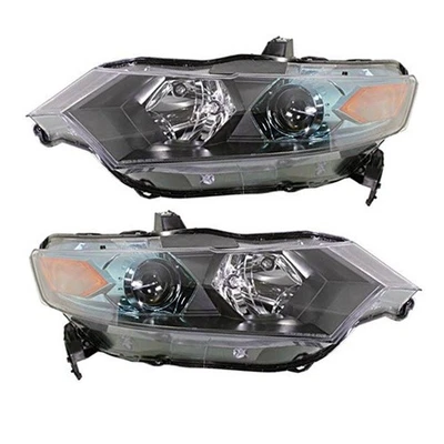 For 10-11 Insight Front Halogen Headlight Headlamp Head Light with Bulb PAIR SET - Image 1 of 4