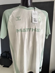 SV Werder Bremen SVW Auswärts Trikot Saison 2024/2025 L Creme/Weiß hummel - Bild 1 von 7