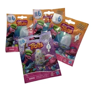 Hasbro Trolls Serie 6 Misterioso Bolso Ciego Juguete Lote de 4 Figuras DreamWorks Nuevo - Imagen 1 de 4