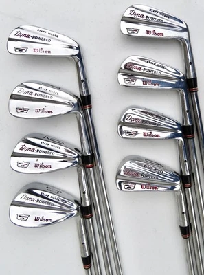 Wilson Staff Model Dyna-Powered Iron Set 3-PW Stiff Flex RH Apollo Steel Shafts - Image 1 of 4