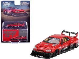 Nissan Skyline LB-ER34 Super Silhouette RHD (Right Hand Drive) #5 Red and Black - Picture 1 of 4