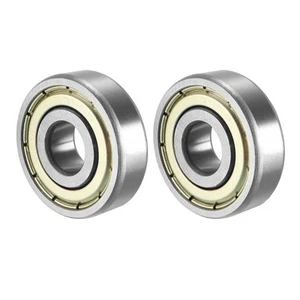2 Pcs 10mm x 30mm x 9mm Deep Groove Ball Bearing Double Sealed - Picture 1 of 6