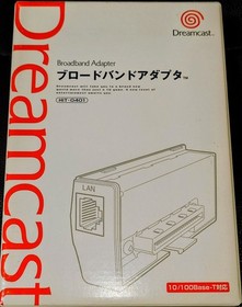 SEGA HIT-0400 For DreamCast Main Unit Only Official Broadband Adapter DC Japan