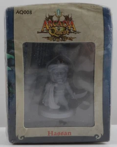 Arcadia Quest Hassan Miniatura SELLADA AQ008 Genial Mini O No CMON - Imagen 1 de 4