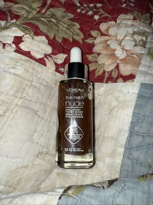 L'Oreal Paris True Match Nude Hyaluronic Tinted Serum Shade 10-12 Very Deep - Image 1 of 2