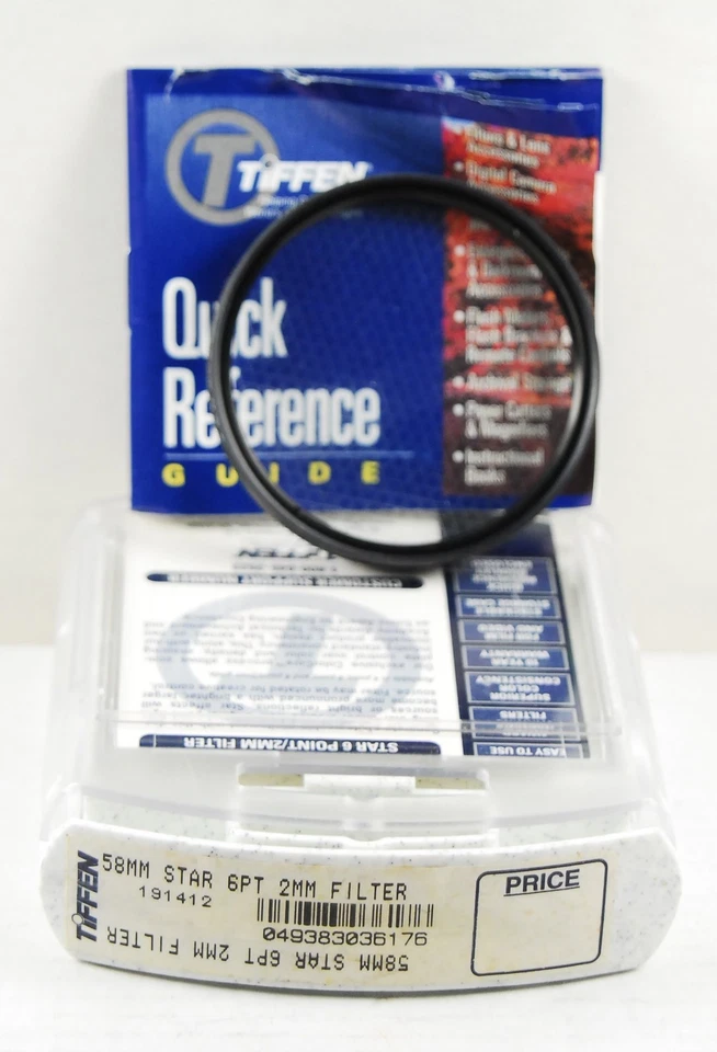 TIFFIN 58MM 6 POINT STAR FILTER  (H-4-1-2) - Image 1 of 1