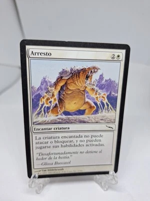 MTG  MAGIC THE GATHERING, SPANISH, ARREST 2/306, MIRRODIN, MP - Image 1 of 4