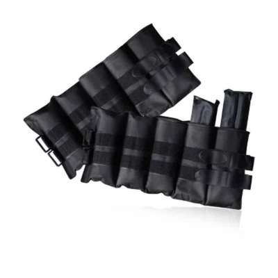 Par de tobillo ajustable CAP Barbell peso corporal - negro 20 libras Foto 1 de 3