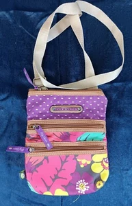 Lily Bloom Crossbody Floral Purse Adjustable Strap Multi Color NWOT - Picture 1 of 7