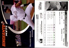 Salvador Aguilar 2008 Choice Binghamton Mets #1 Card *AutographDen*