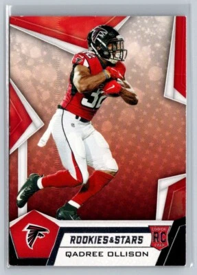 2019 Panini Rookies & Stars - Rookies #154 Qadree Ollison (RC) - Image 1 of 2