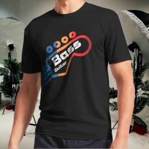 Bassgitarre Aktiv T-Shirt Logo Herren T-Shirt lustig Größe S bis 5XL - Bild 1 von 4