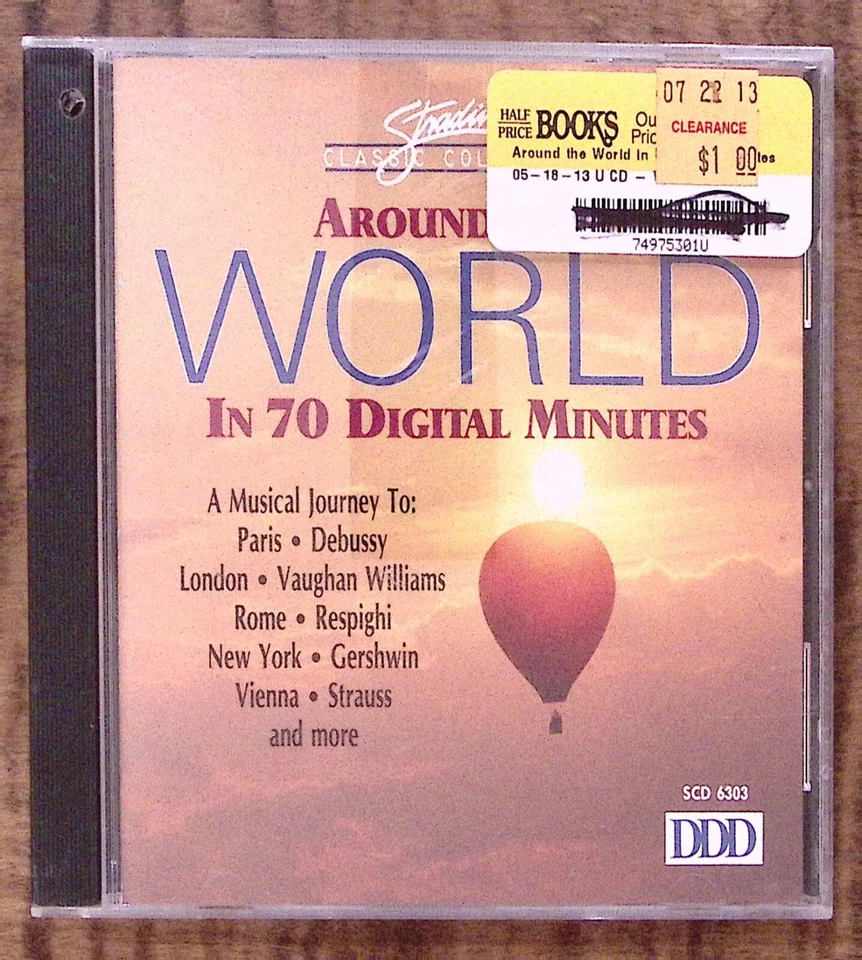 AROUND THE WORLD IN 70 DIGITAL MINUTES  DDD ESSEX ENTERTAINMENT EXC  CD 3633 Foto 1 de 4