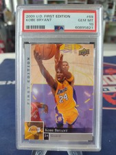 2009-10 Upper Deck First Edition #69 Kobe Bryant Lakers PSA 10