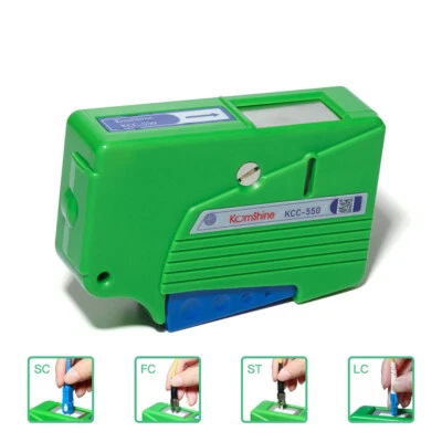 KOMSHINE KCC-550 Fiber Cleaner SC ST And FC Connectors Fiber Optic Cleaning Cassett Tools