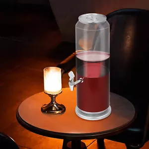 3L Wine Decanter Dispenser Bar Beverage Drink Alcohol Liquor Whiskey Storage - Picture 1 of 21