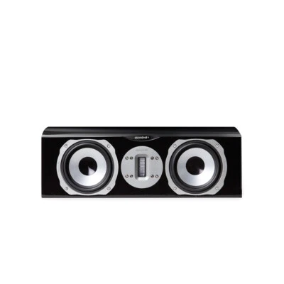 Quadral Chromium Stile Base 1 Centrale Nero Piano Merce Nuova Trasporto Veloce - Bild 1 von 3