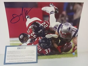 Julian Edelman Signed Autographed The Patriots 8x10 photo Steiner COA - Picture 1 of 3