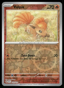 Vulpix Pokémon SV08: Surging Sparks #016/191 Reverse Holo - Picture 1 of 2
