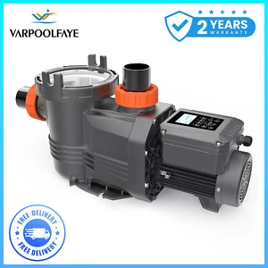 4 Variable Speed Inground VS Pool Pump 1.8-3.0 HP 230V for In/Above Ground Pools - Picture 1 of 17