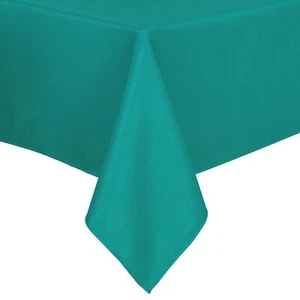 60 X 120 Inch Rectangle Textured Tablecloth - Waterproof Spillproof Antiwrink... - Picture 1 of 8
