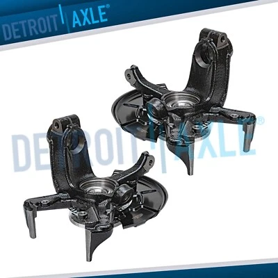 Front Steering Knuckles and Wheel Hub Bearings for Volkswagen Beetle Golf Jetta - Image 1 of 4